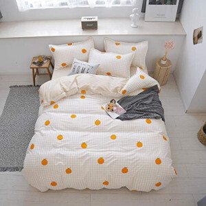 Housse de couette Orange Fruit frergr- 140x200 cm