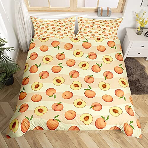 Housse de couette Orange Fruit multicolore 140x200 cm 200x200 cm 220x240 cm 240x260 cm variant 1 