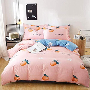 Housse de couette Orange Fruit frergr- 200x200 cm