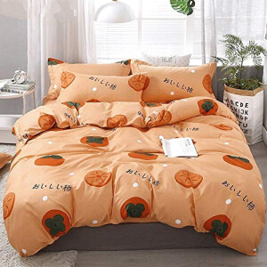 Housse de couette Orange Fruit frergr- 220x240 cm