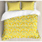 Housse de couette Poire moutarde lime vert 200x200 cm - miniature