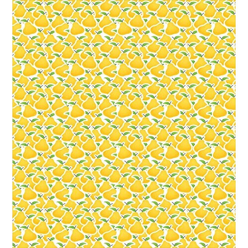 Housse de couette Poire moutarde lime vert 200x200 cm variant 0 