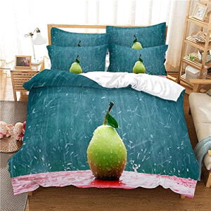 Housse de couette Poire 90x190 cm