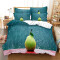 Housse de couette Poire 90x190 cm - miniature