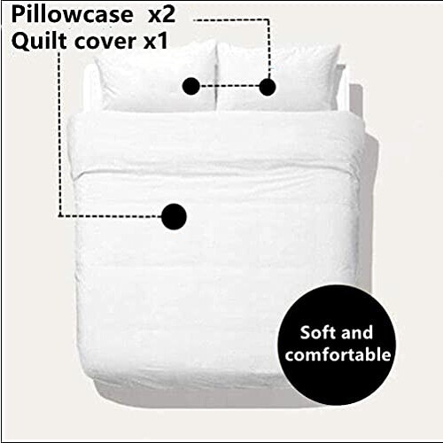 Housse de couette Poire noire 200x200 cm variant 4 