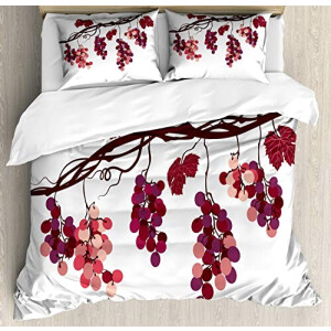 Housse de couette Raisin multicolore
