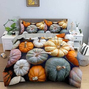 Housse de couette Citrouille hui 135x200 cm 200x200 cm 220x240 cm