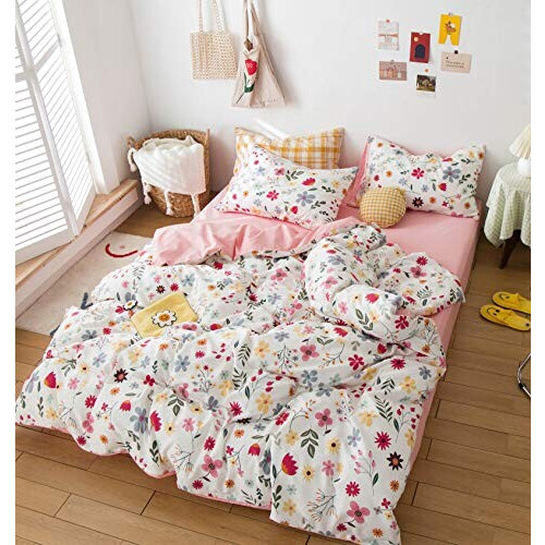 Housse de couette Rose - Fleur - petite  100x135 cm 135x200 cm variant 0 