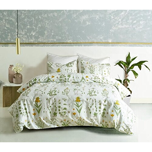 Housse de couette Fleur vert 220x240 cm variant 0 