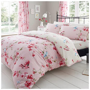 Housse de couette Rose - Fleur - 220x260 cm