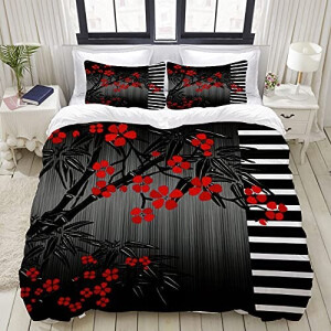 Housse de couette Fleur bedset 200x200 cm