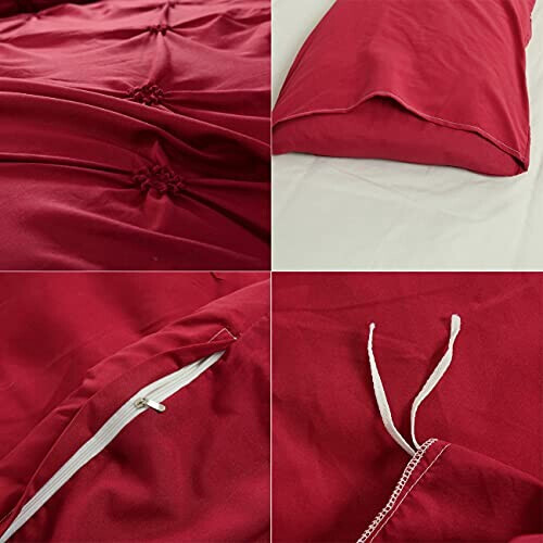 Housse de couette rouge 200x200 cm variant 4 