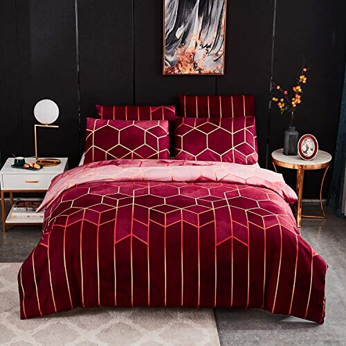 Housse de couette rouge 200x200 cm variant 0 