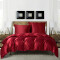 Housse de couette rouge vin 220x240 cm - miniature