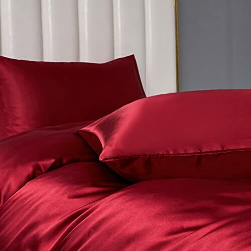 Housse de couette rouge vin 220x240 cm variant 2 