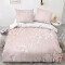 Housse de couette rose or 90x190 cm 140x200 cm 200x200 cm 220x240 cm 240x260 cm - miniature