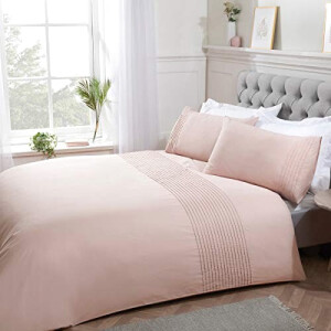 Housse de couette rose 220x260 cm