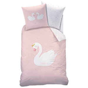 Housse de couette rose alt-rosa 135x200 cm
