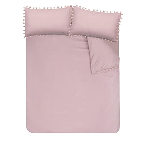Housse de couette rose poudré 200x200 cm variant 1 