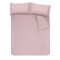 Housse de couette rose poudré 200x200 cm - miniature variant 2