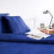 Housse de couette bleu marine 220x240 cm - miniature