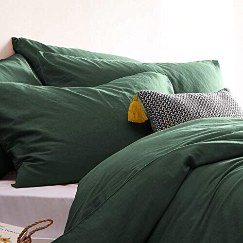 Housse de couette vert foncé 140x200 cm 200x200 cm 220x240 cm 240x260 cm variant 0 