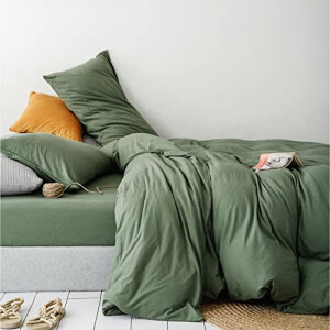 Housse de couette vert 140x200 cm 200x200 cm 220x240 cm