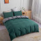 Housse de couette vert foncé gris 200x200 cm - miniature variant 2