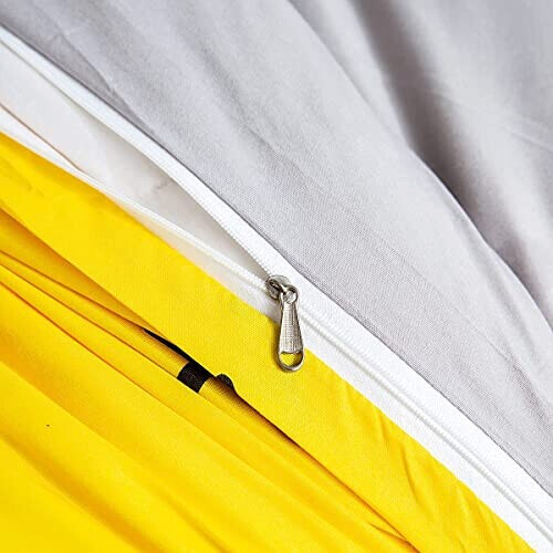 Housse de couette jaune cils s 220x240 cm variant 5 