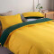 Housse de couette jaune / sarcelle 140x200 cm - miniature variant 1