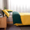 Housse de couette jaune / sarcelle 140x200 cm - miniature variant 2