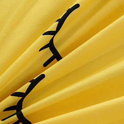 Housse de couette jaune 150x200 cm variant 4 