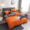 Housse de couette orange /gris 220x240 cm - miniature variant 1