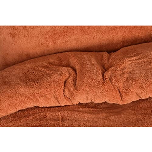 Housse de couette orange rouille 135x200 cm variant 0 
