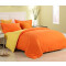 Housse de couette orange et jaune 220x240 cm - miniature