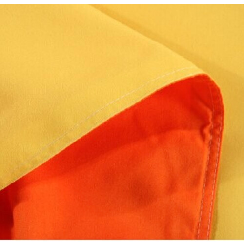 Housse de couette orange et jaune 220x240 cm variant 1 