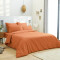 Housse de couette orange 160x200 cm 240x260 cm - miniature