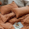 Housse de couette orange caramel 140x200 cm 200x200 cm 220x240 cm - miniature variant 2