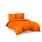 Housse de couette orange 135x200 cm 155x220 cm 200x200 cm 200x220 cm - miniature