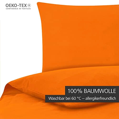 Housse de couette orange 135x200 cm 155x220 cm 200x200 cm 200x220 cm variant 1 