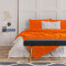 Housse de couette orange 135x200 cm 155x220 cm 200x200 cm 200x220 cm - miniature variant 1