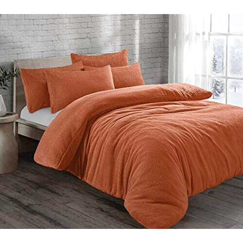 Housse de couette orange 90x190 cm 150x200 cm 200x200 cm 220x230 cm 220x260 cm