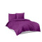 Housse de couette violet 135x200 cm 155x220 cm 200x200 cm - miniature