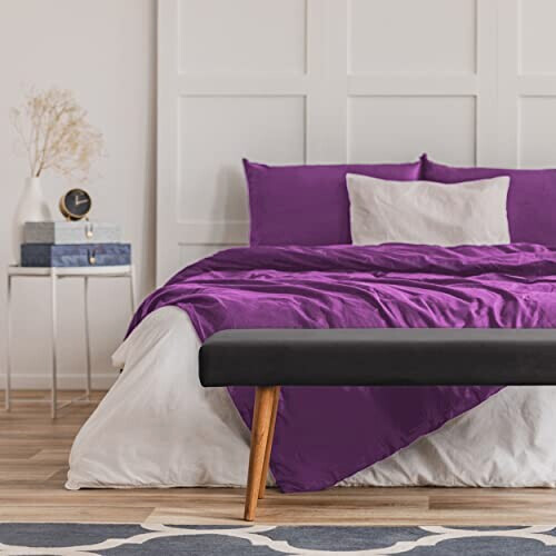Housse de couette violet 135x200 cm 155x220 cm 200x200 cm variant 0 