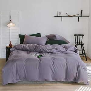 Housse de couette violet 140x200 cm 200x200 cm 220x240 cm