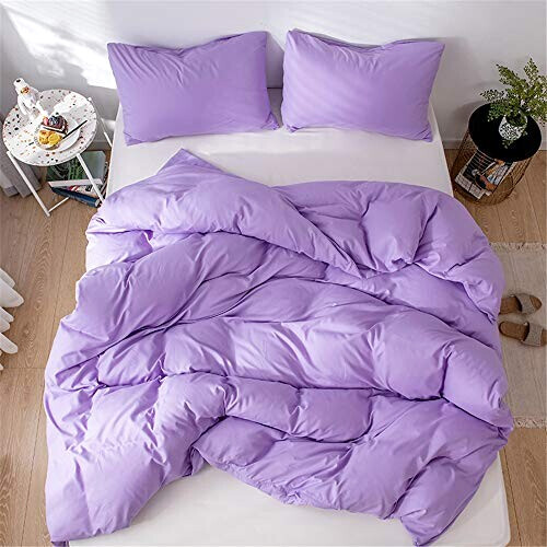 Housse de couette violet clair 120x150 cm 135x200 cm 160x200 cm 200x200 cm 220x240 cm 240x260 cm variant 1 