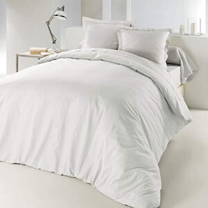 Housse de couette blanc 220x240 cm