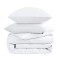 Housse de couette blanc 135x200 cm 140x200 cm 150x200 cm 155x220 cm 160x200 cm 200x200 cm 200x220 cm 220x230 cm 220x240 cm 240x260 cm - miniature variant 6