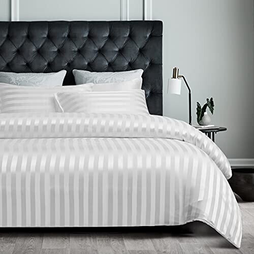 Housse de couette blanc 220x240 cm