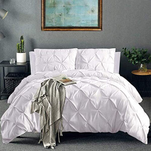 Housse de couette blanc 220x240 cm